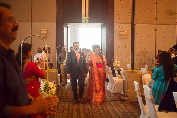 Hotel Crowne Plaza facilities: Bride & groom entry